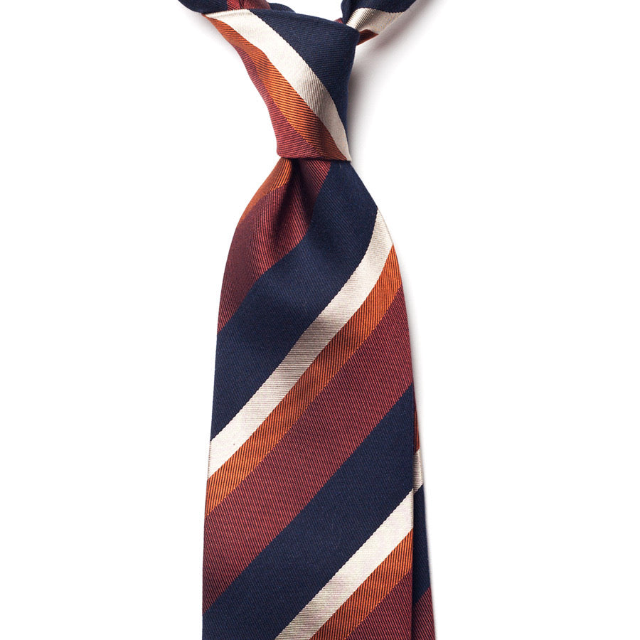 REPP STRIPE SILK TIE