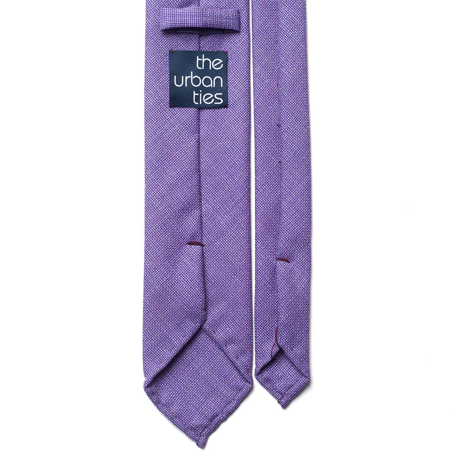SOLID WOOL TIE - PURPLE