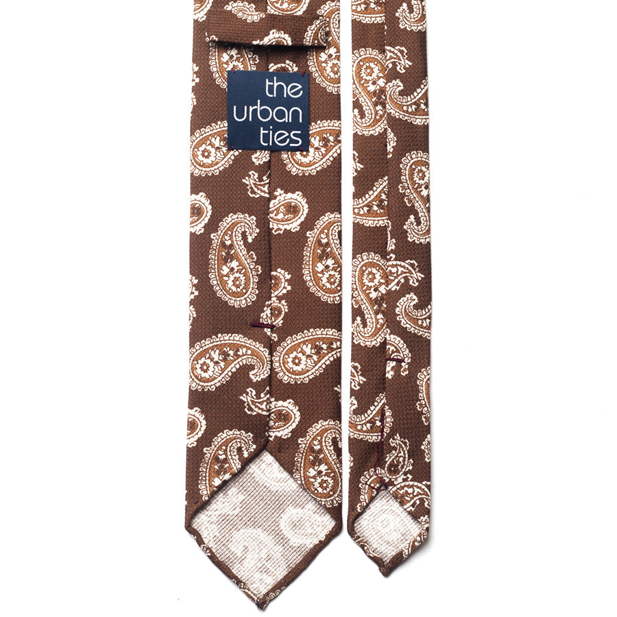 PAISLEY GARZA COTTON/LINEN TIE
