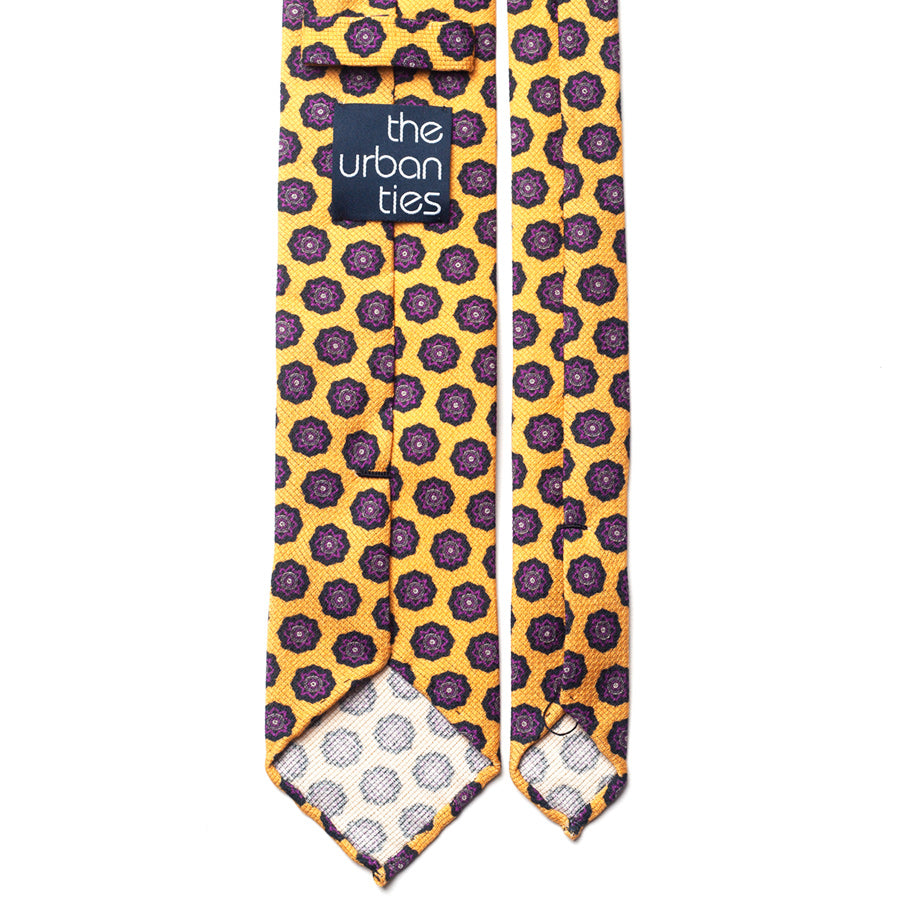 MEDALLION GARZA COTTON/LINEN TIE