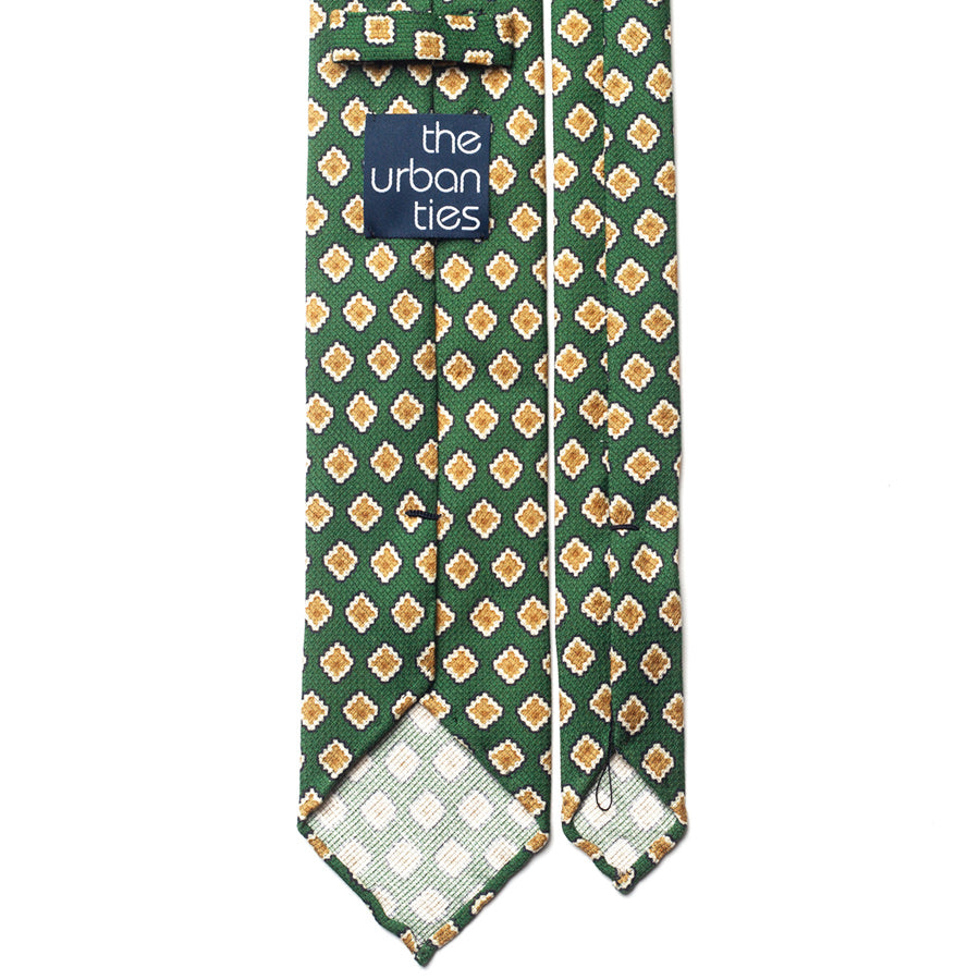 MEDALLION GARZA COTTON/LINEN TIE