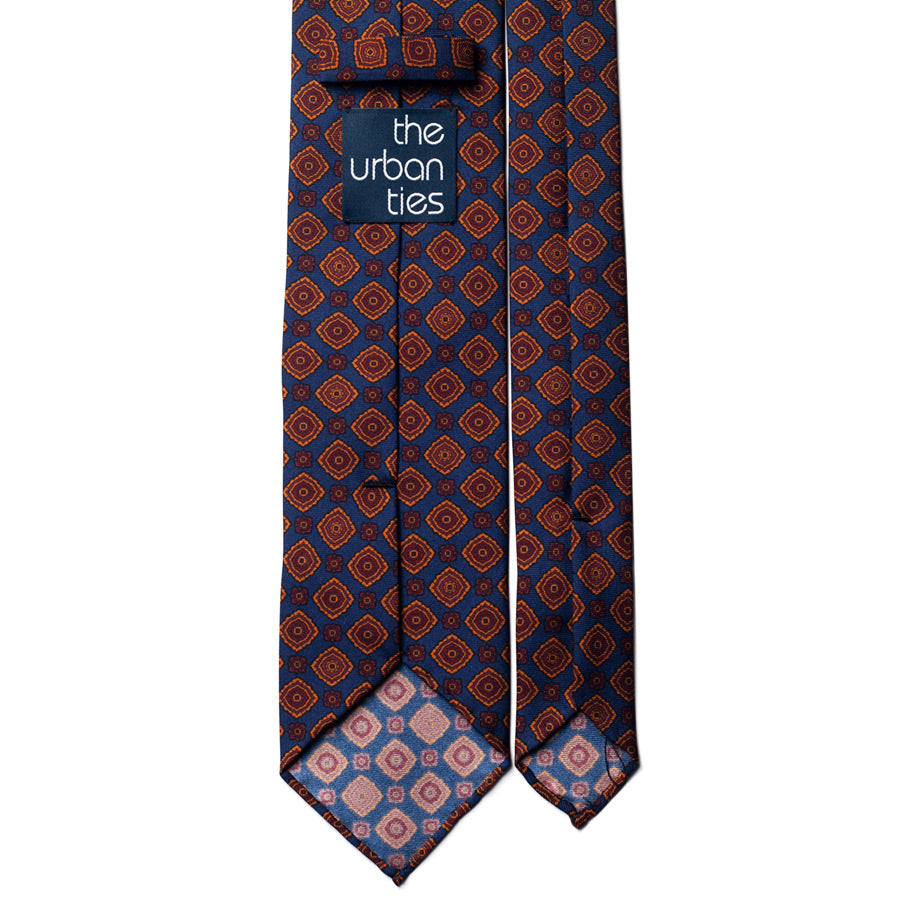 VINTAGE MEDALLION SILK TIE