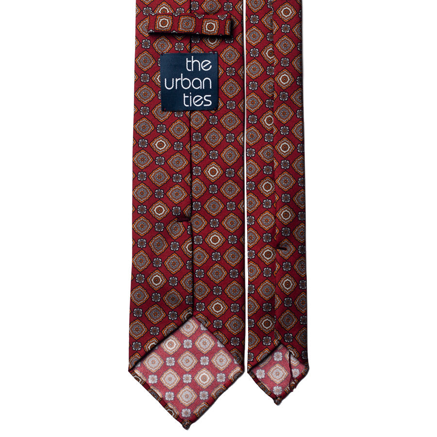 VINTAGE MEDALLION SILK TIE