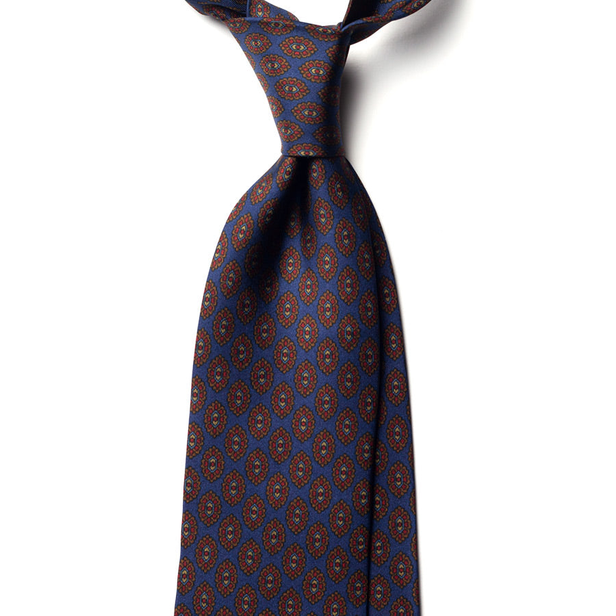 VINTAGE MEDALLION SILK TIE