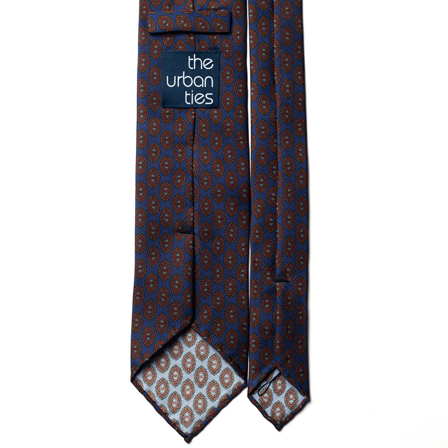 VINTAGE MEDALLION SILK TIE