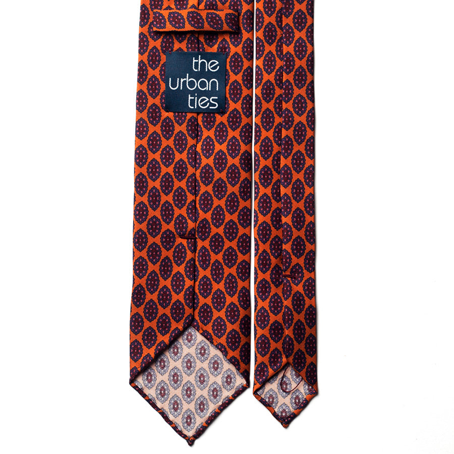 VINTAGE MEDALLION SILK TIE