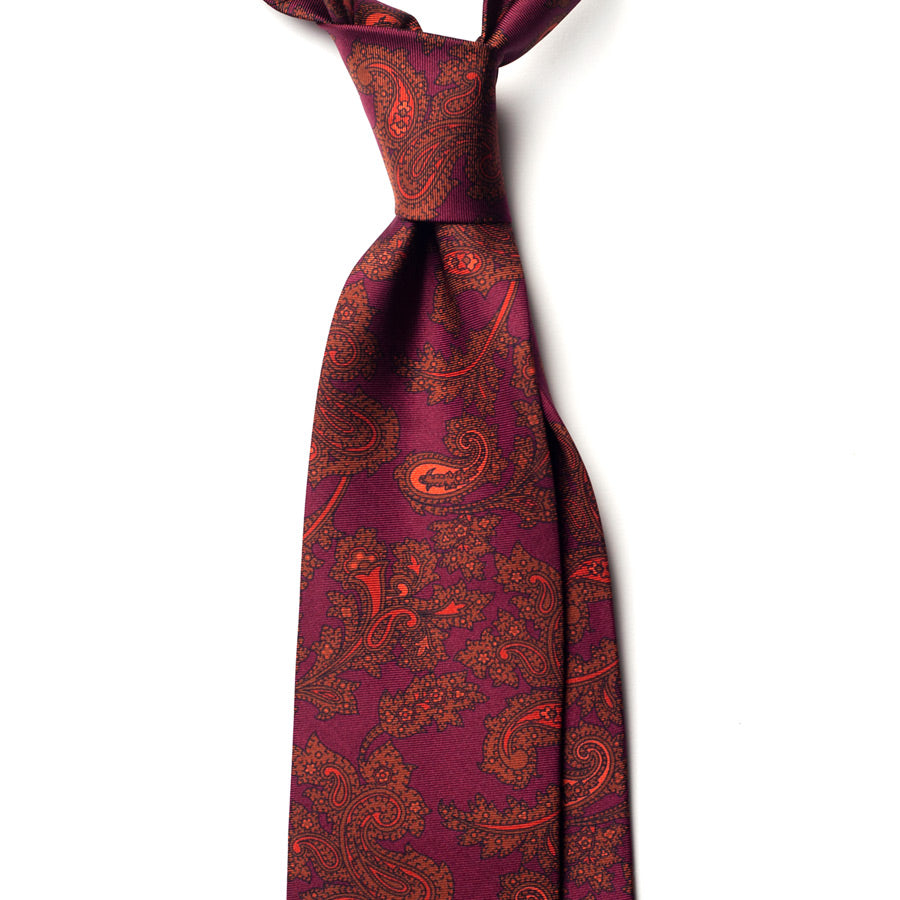 PAISLEY SILK TIE