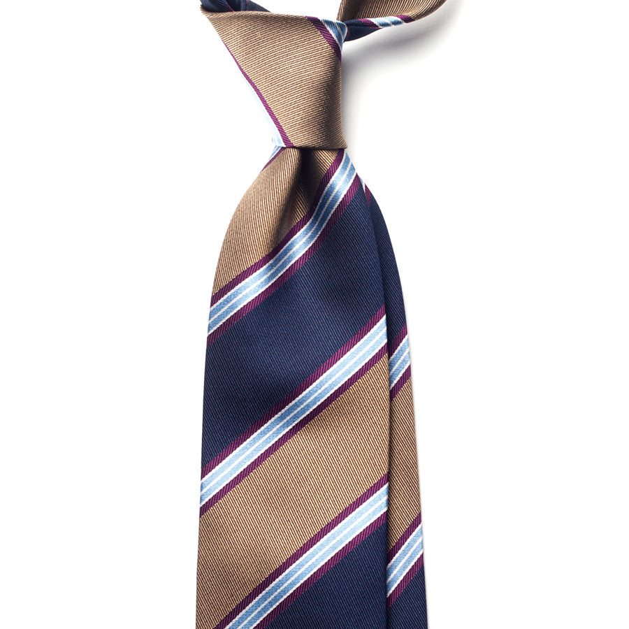 REPP STRIPE SILK TIE