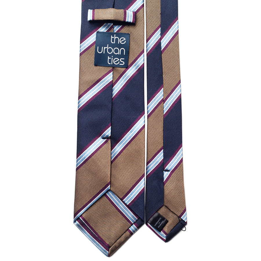 REPP STRIPE SILK TIE