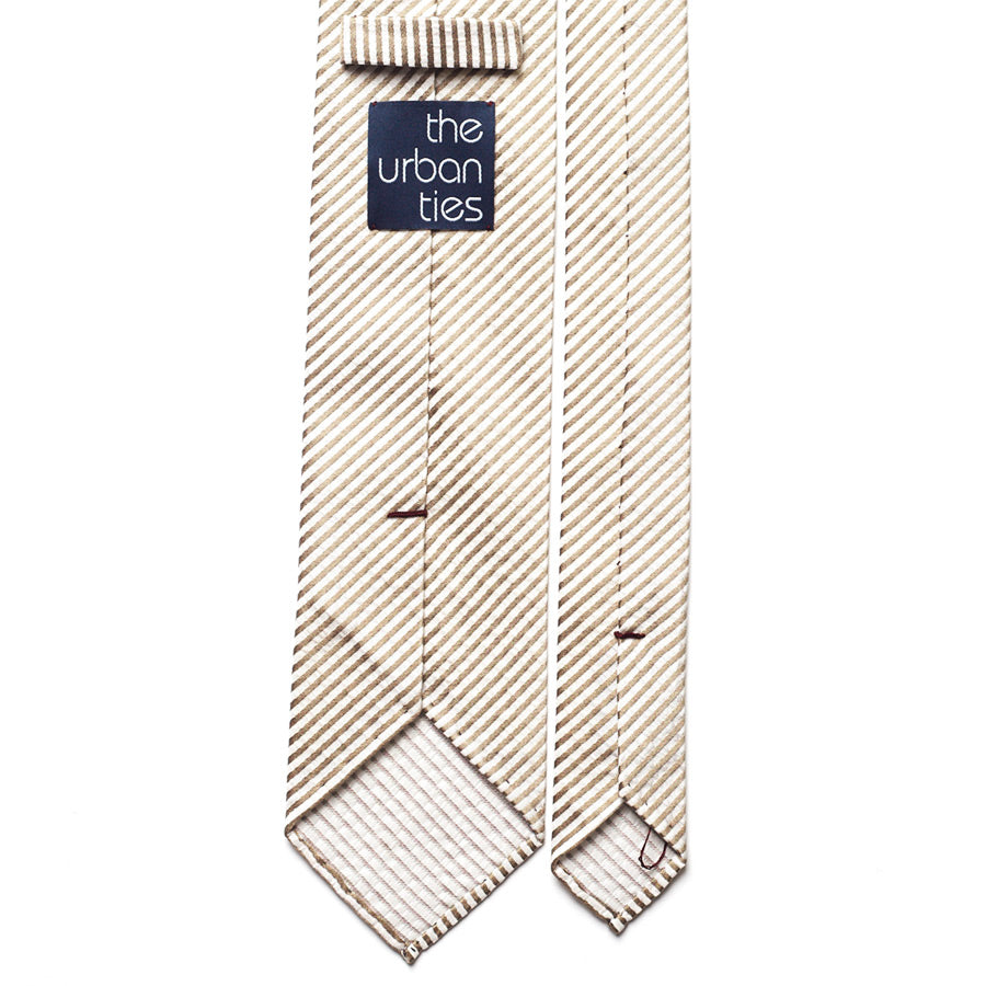 NAUTICAL STRIPES SILK TIE