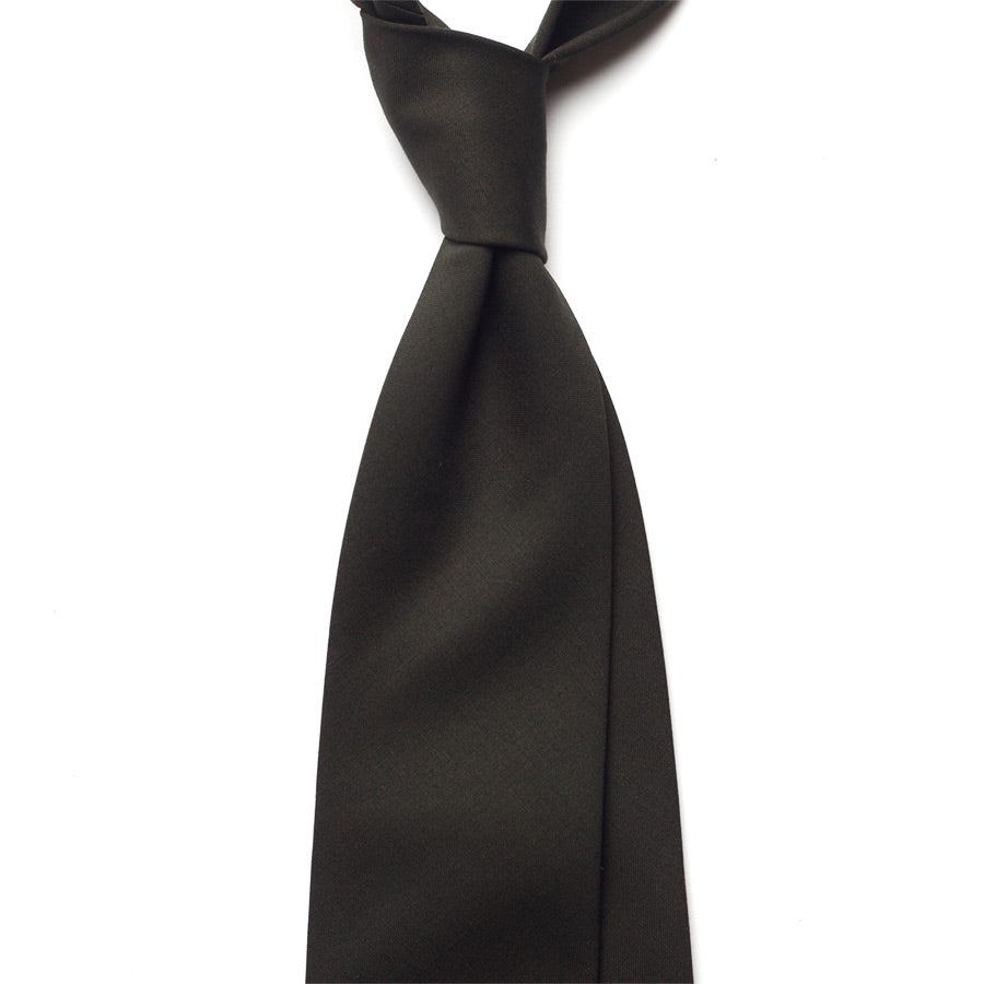 SOLID WOOL TIE - GREEN