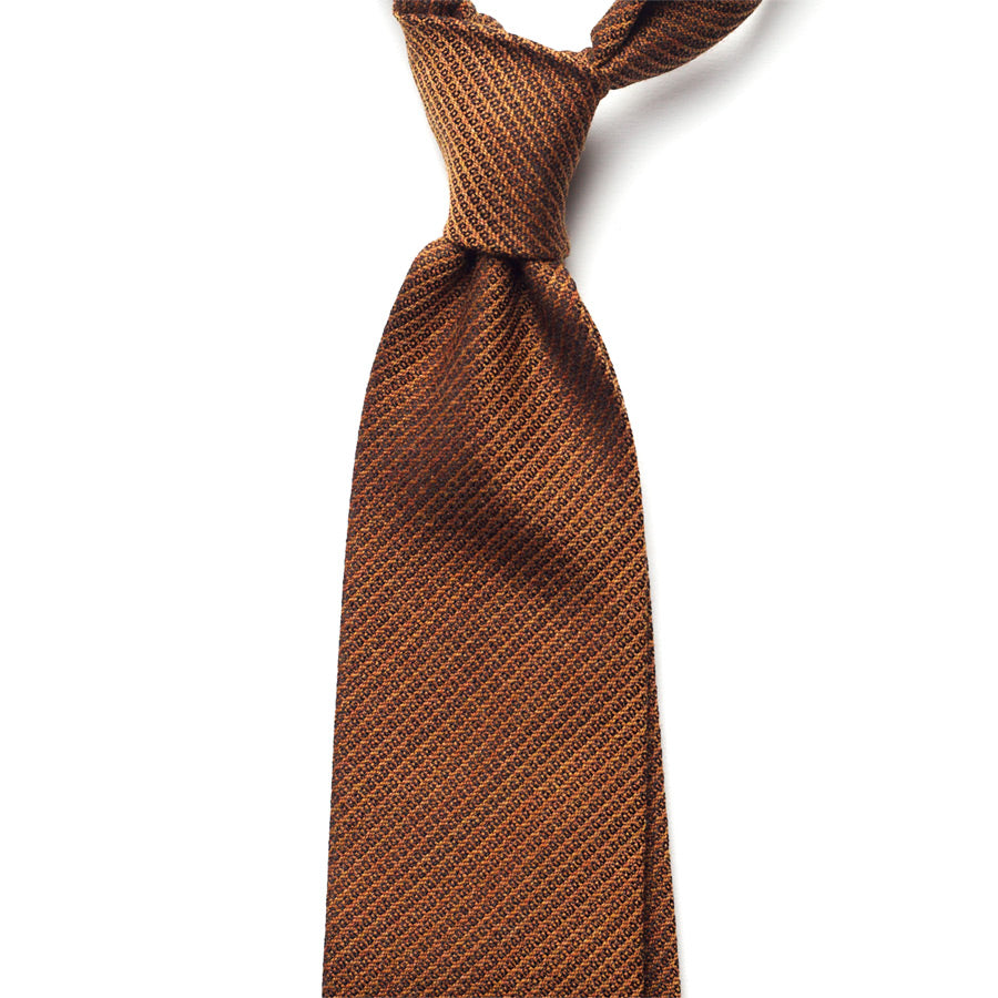 TEXTURED WOOL TIE