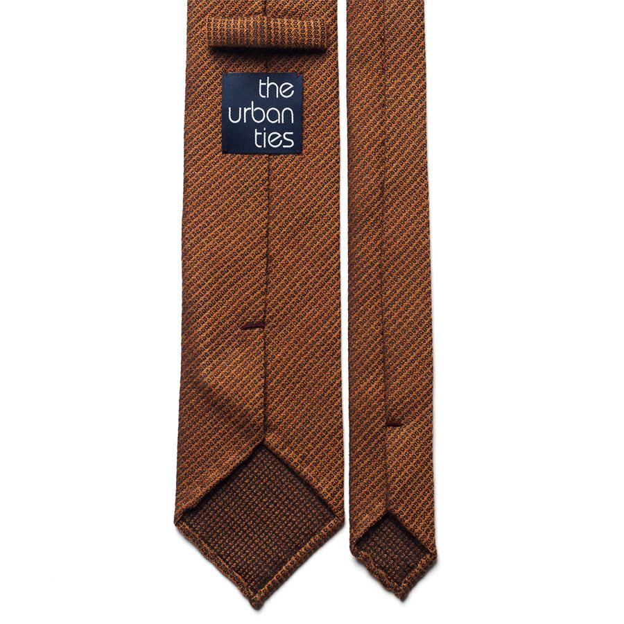 TEXTURED WOOL TIE