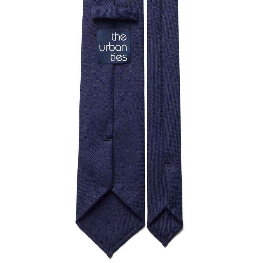 GLEN CHECK WOOL TIE