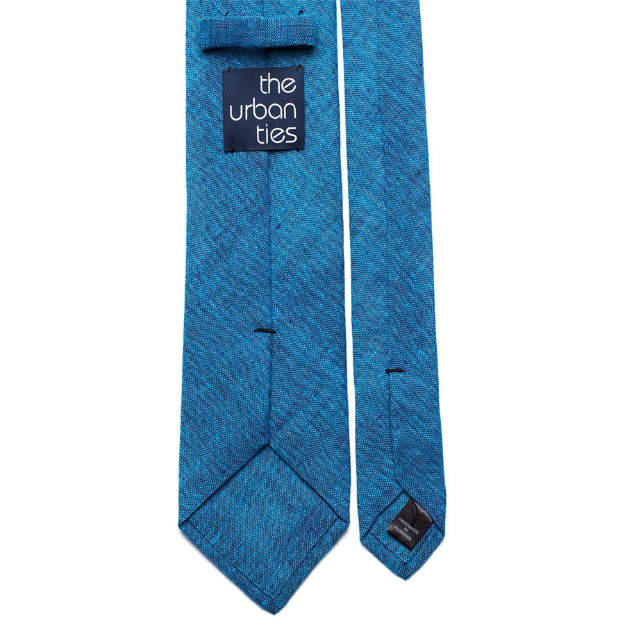 LIGHT BLUE LINEN TIE
