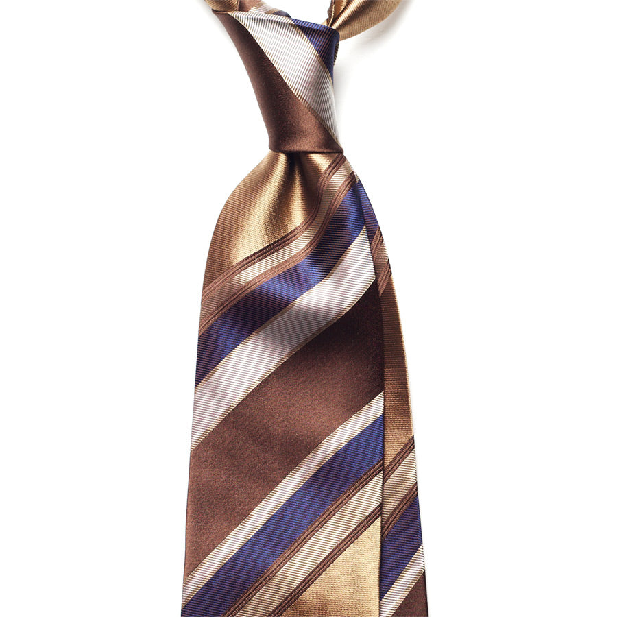 REPP STRIPE SILK TIE