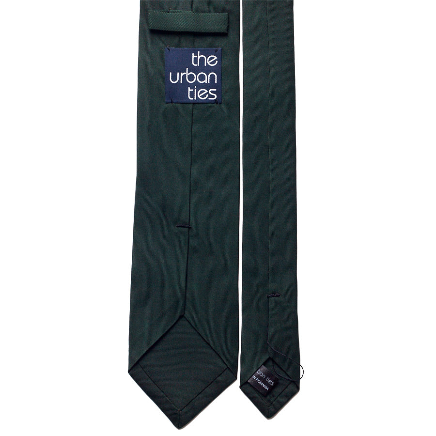 SOLID SILK TIE - GREEN
