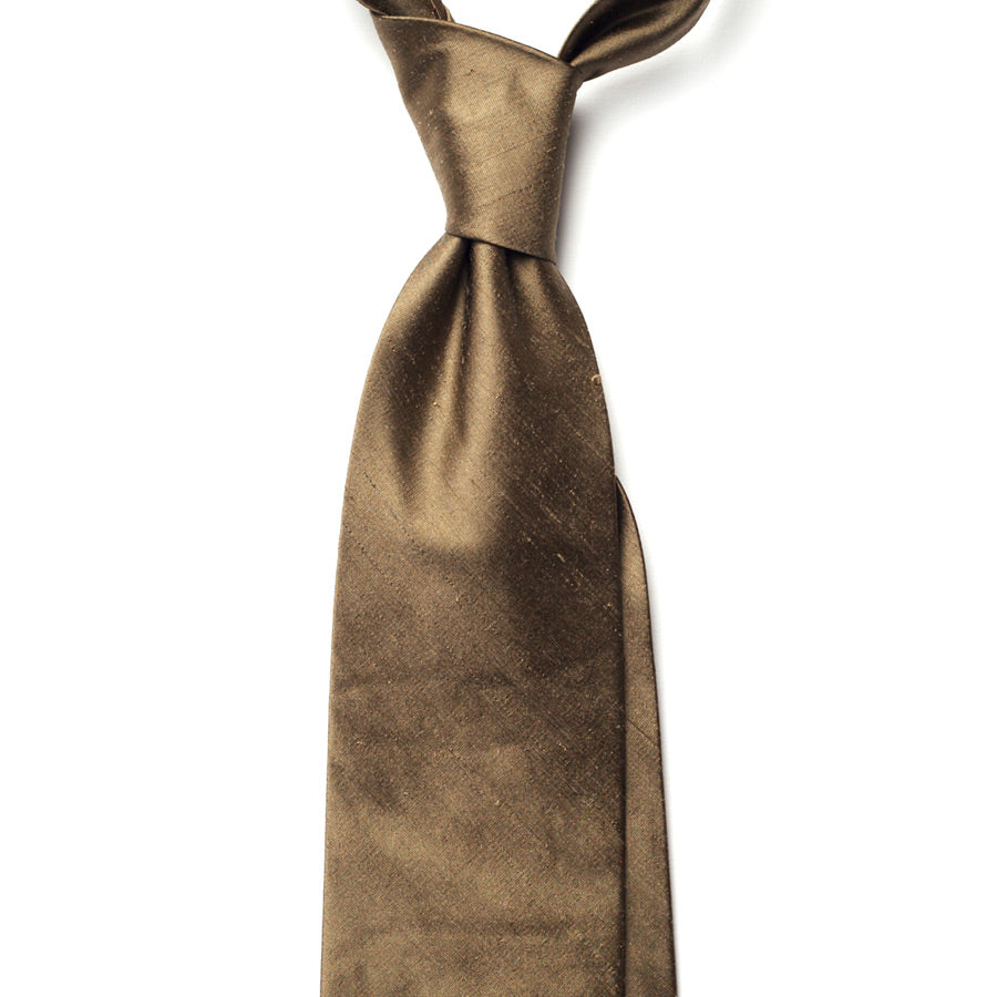 SHANTUNG SILK TIE