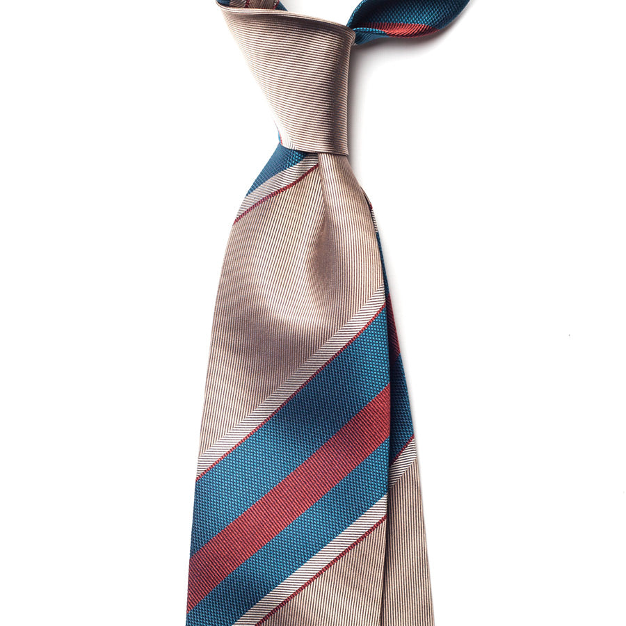 REPP STRIPE SILK TIE