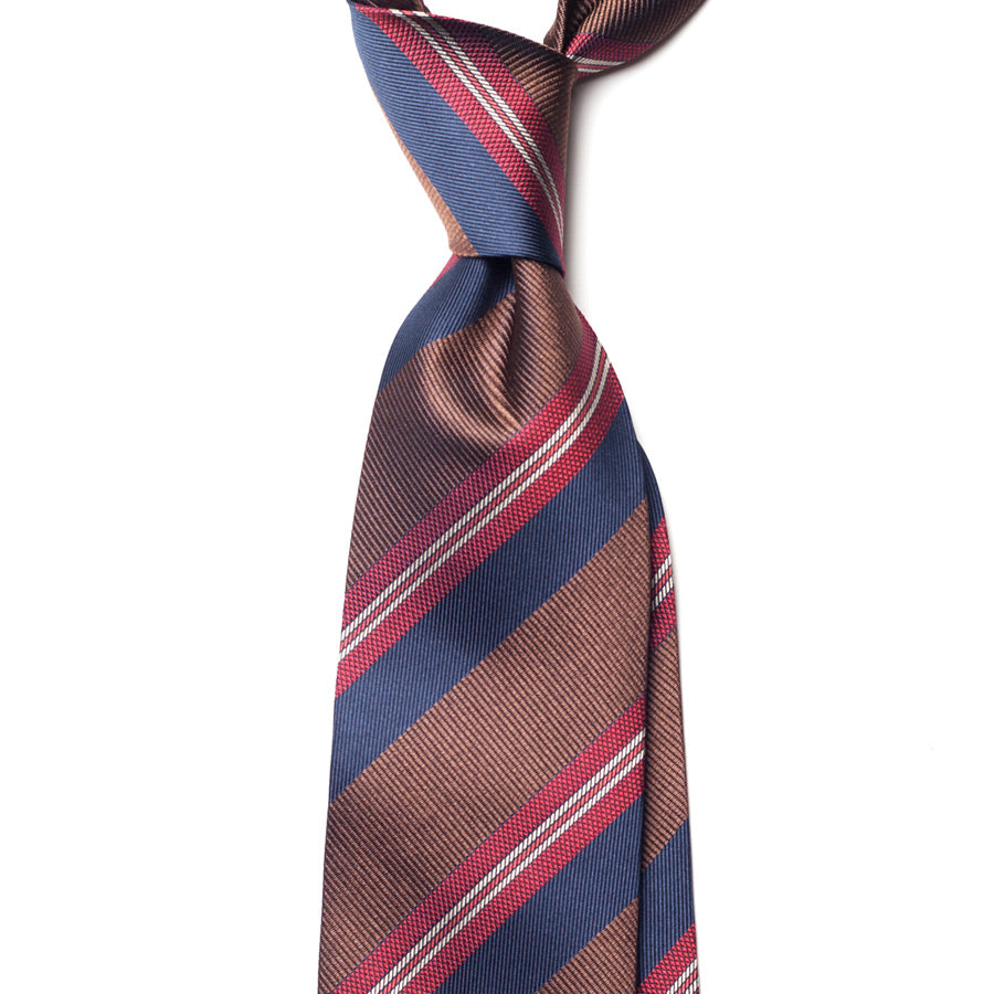 REPP STRIPE SILK TIE