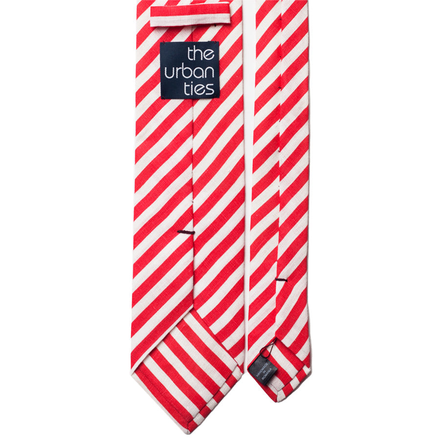 NAUTICAL STRIPES LINEN TIE