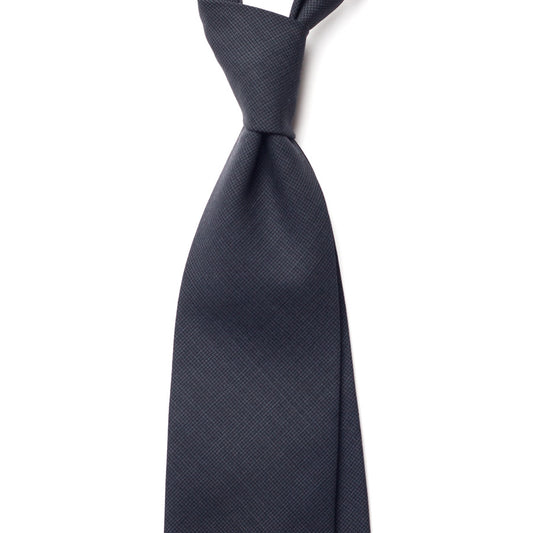 CHARCOAL GREY WOOL TIE
