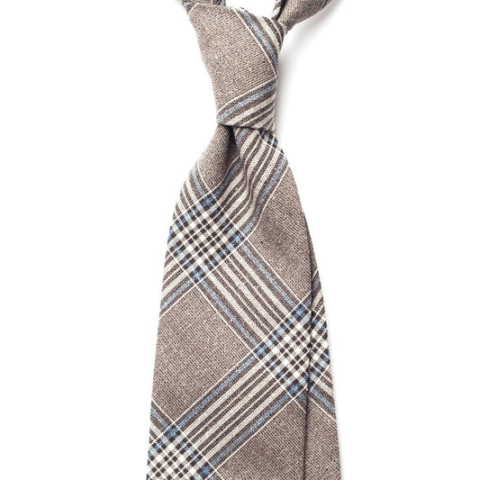 WINDOWPANE WOOL/SILK TIE