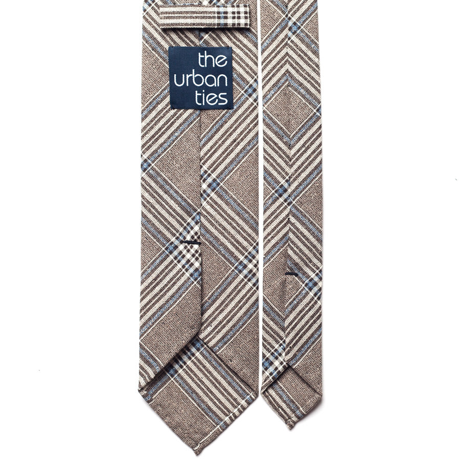 WINDOWPANE WOOL/SILK TIE