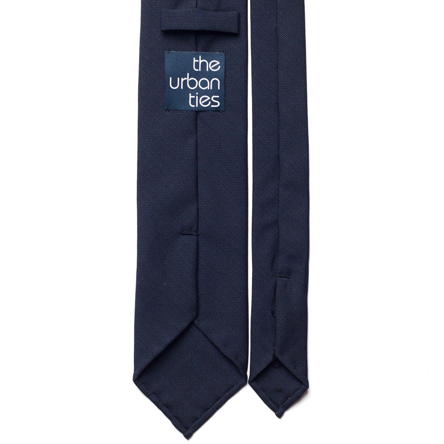 NAVY BLUE WOOL TIE