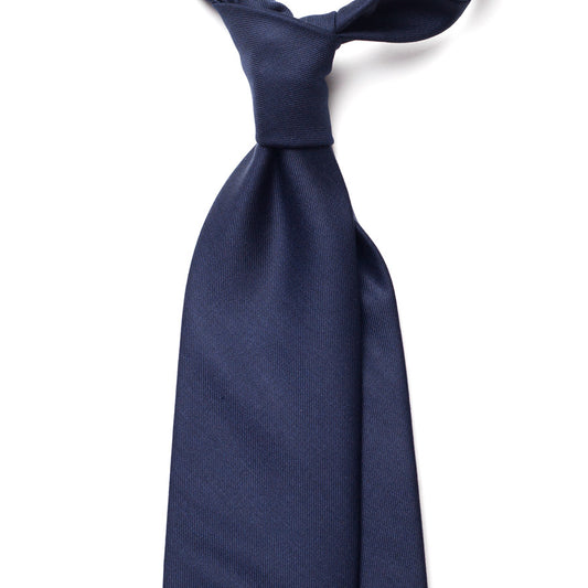 NAVY BLUE WOOL TIE