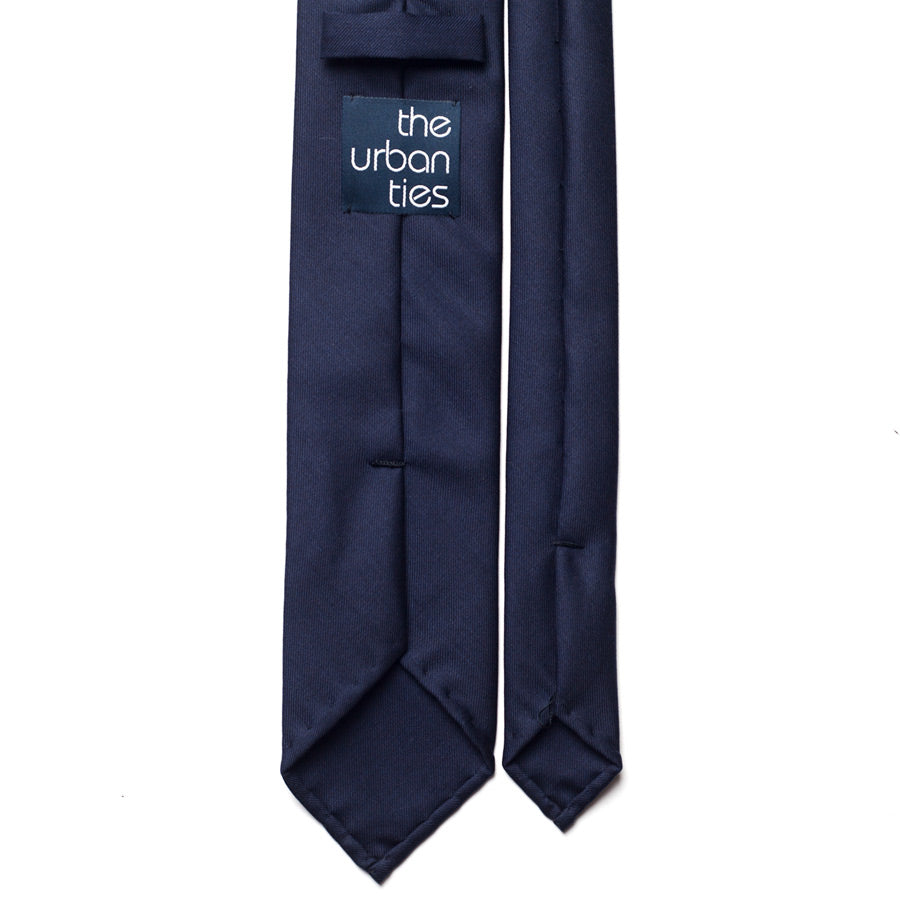 NAVY BLUE WOOL TIE