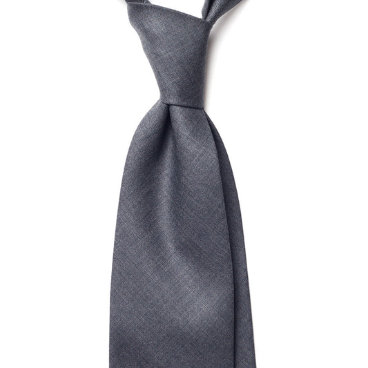 CHARCOAL GREY WOOL TIE