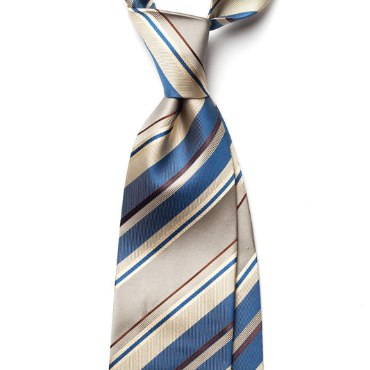 REPP STRIPE SILK TIE
