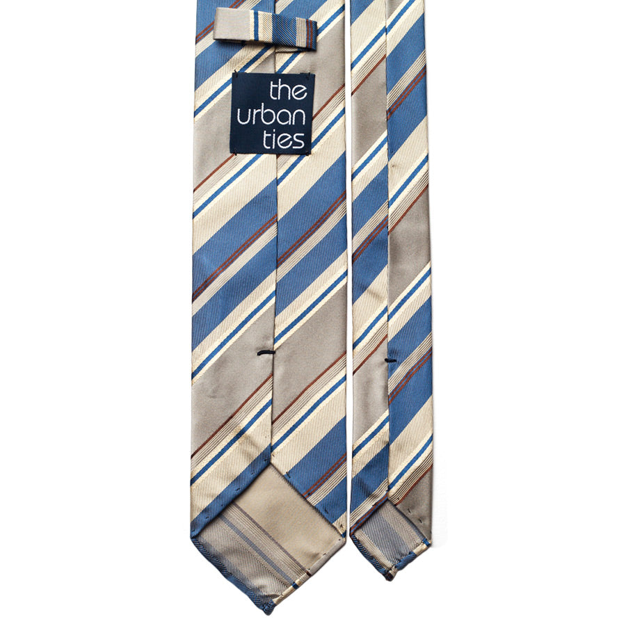 REPP STRIPE SILK TIE