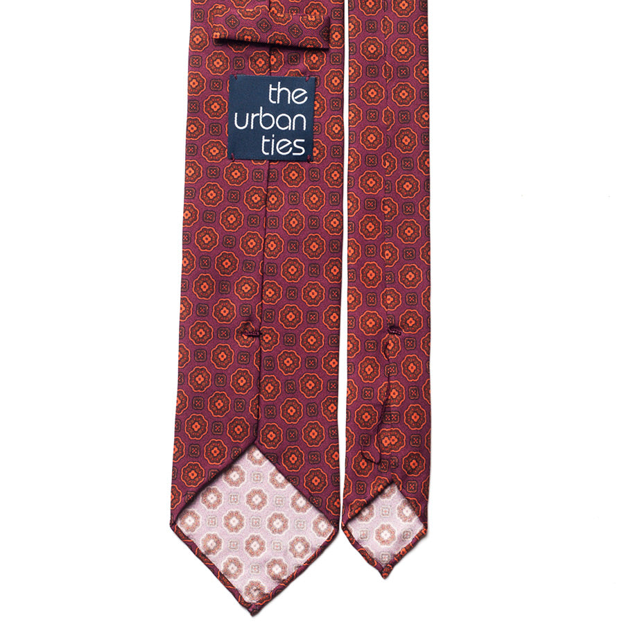 VINTAGE MEDALLION SILK TIE