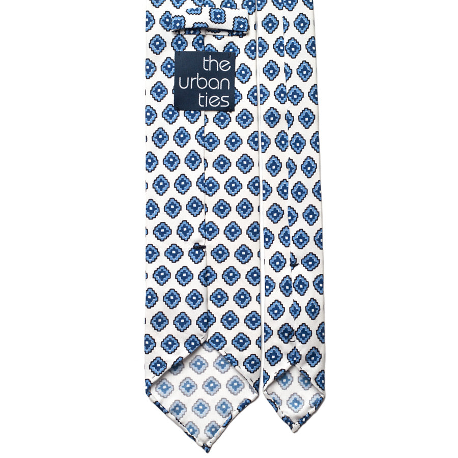 GEOMETRIC SILK TIE