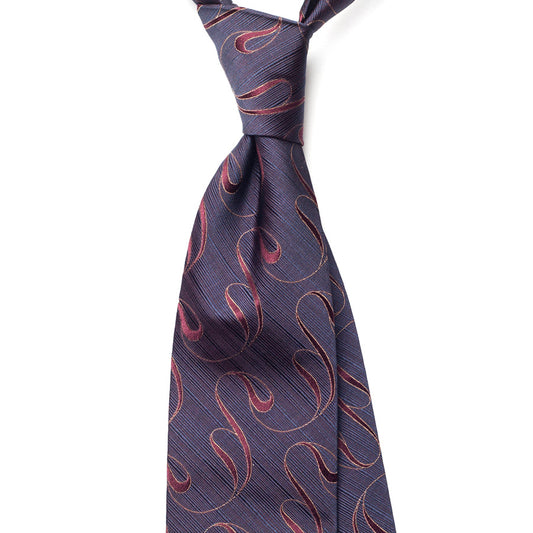 GEOMETRIC SILK TIE
