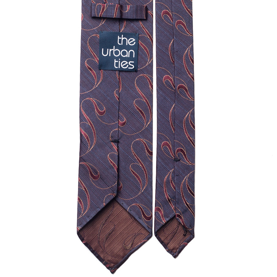 GEOMETRIC SILK TIE