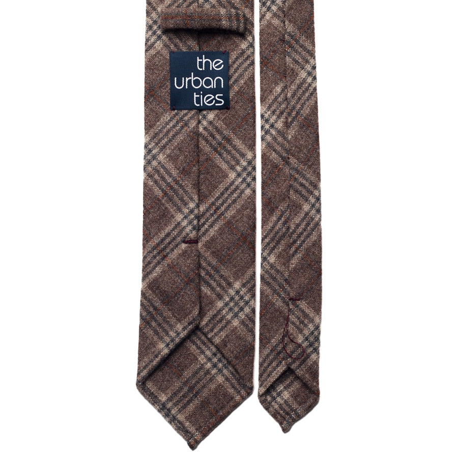 PLAID TWEED TIE