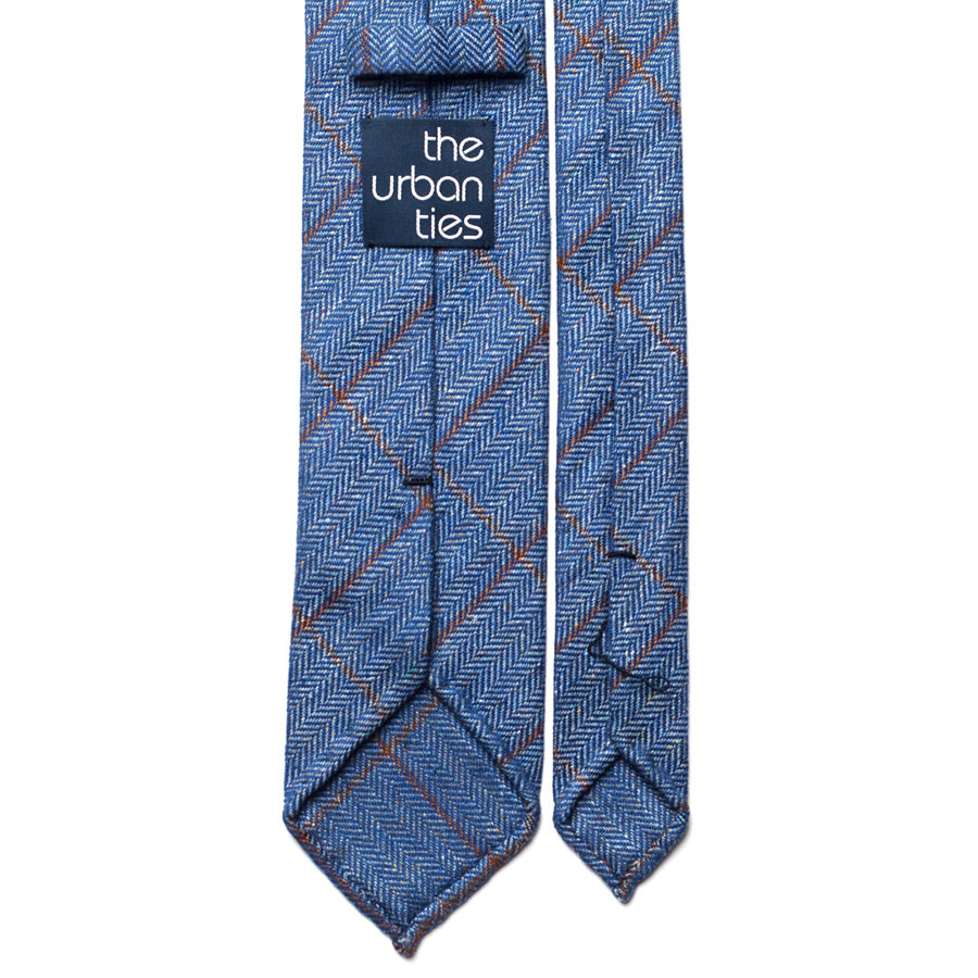 WINDOWPANE WOOL TIE