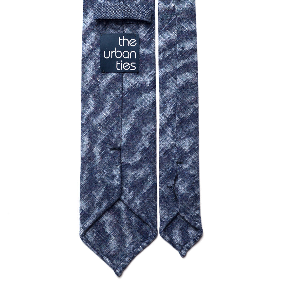 BLUE CASHMERE TIE