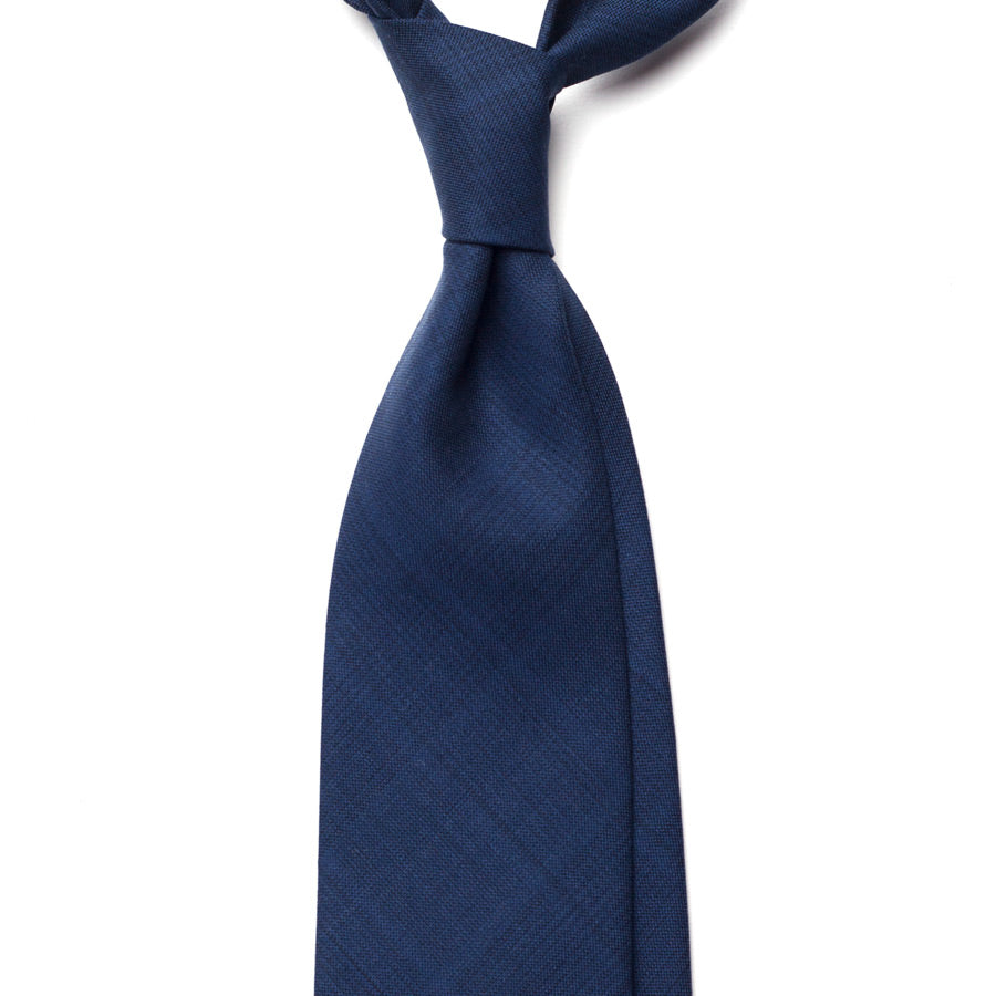 GLEN CHECK WOOL TIE