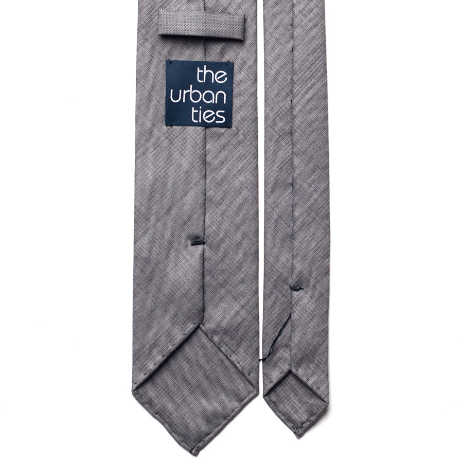 GLEN CHECK WOOL TIE