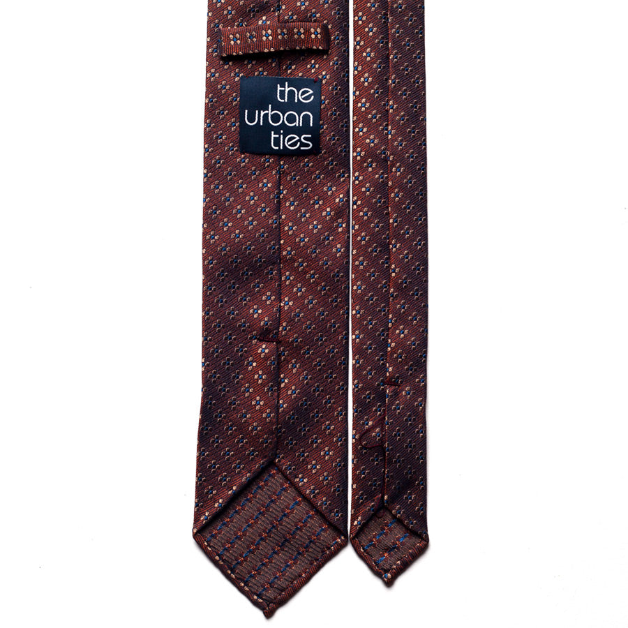 FLORAL JACQUARD SILK TIE