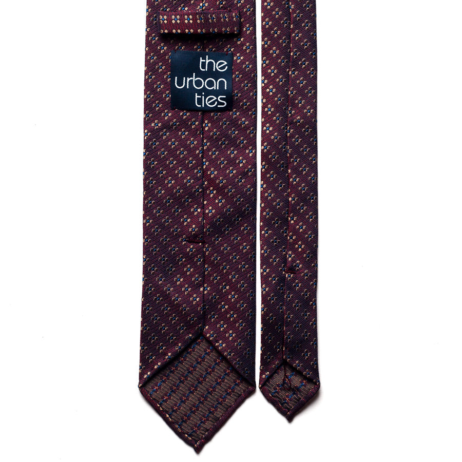 FLORAL JACQUARD SILK TIE