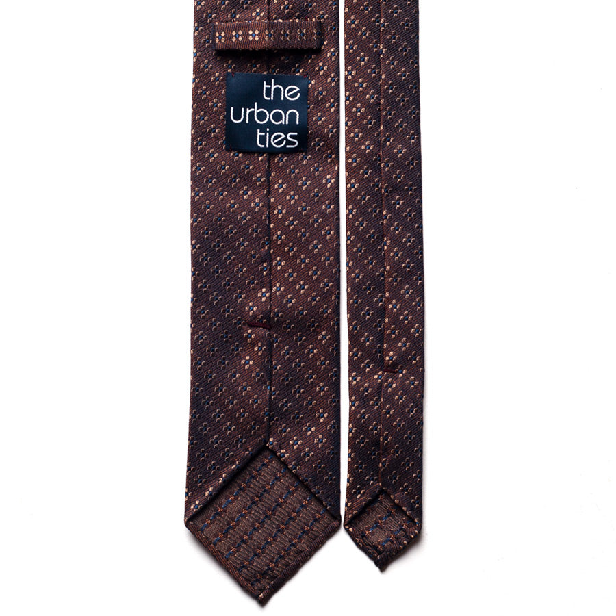FLORAL JACQUARD SILK TIE