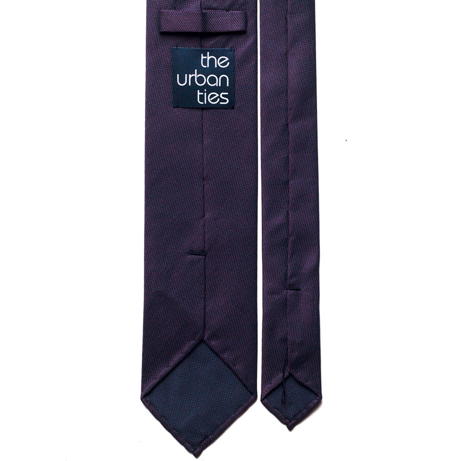 PURPLE SILK TIE