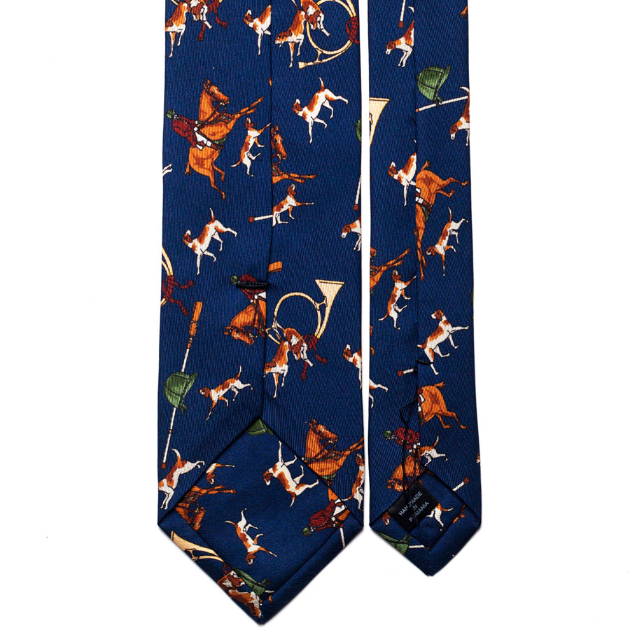 HUNTING SILK TIE