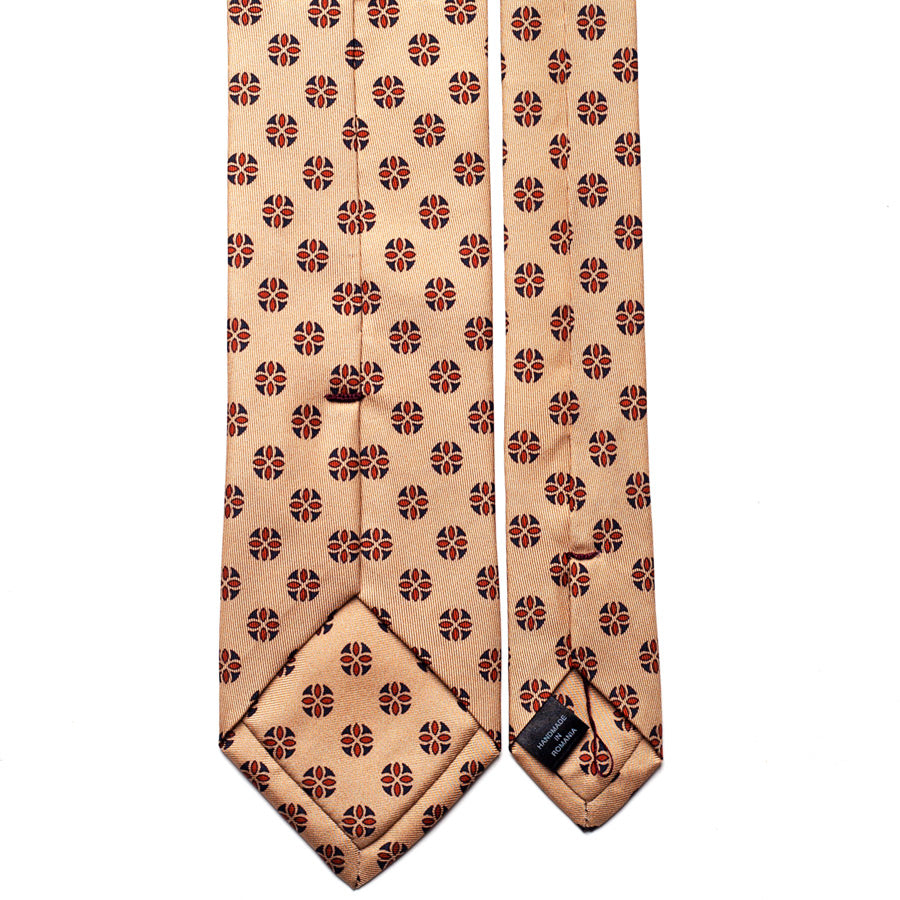 GEOMETRIC SILK TIE
