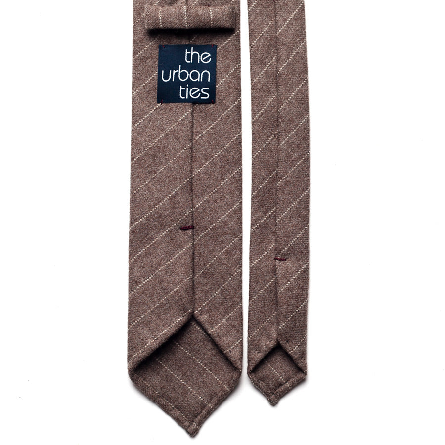 CHALKSTRIPE WOOL TIE